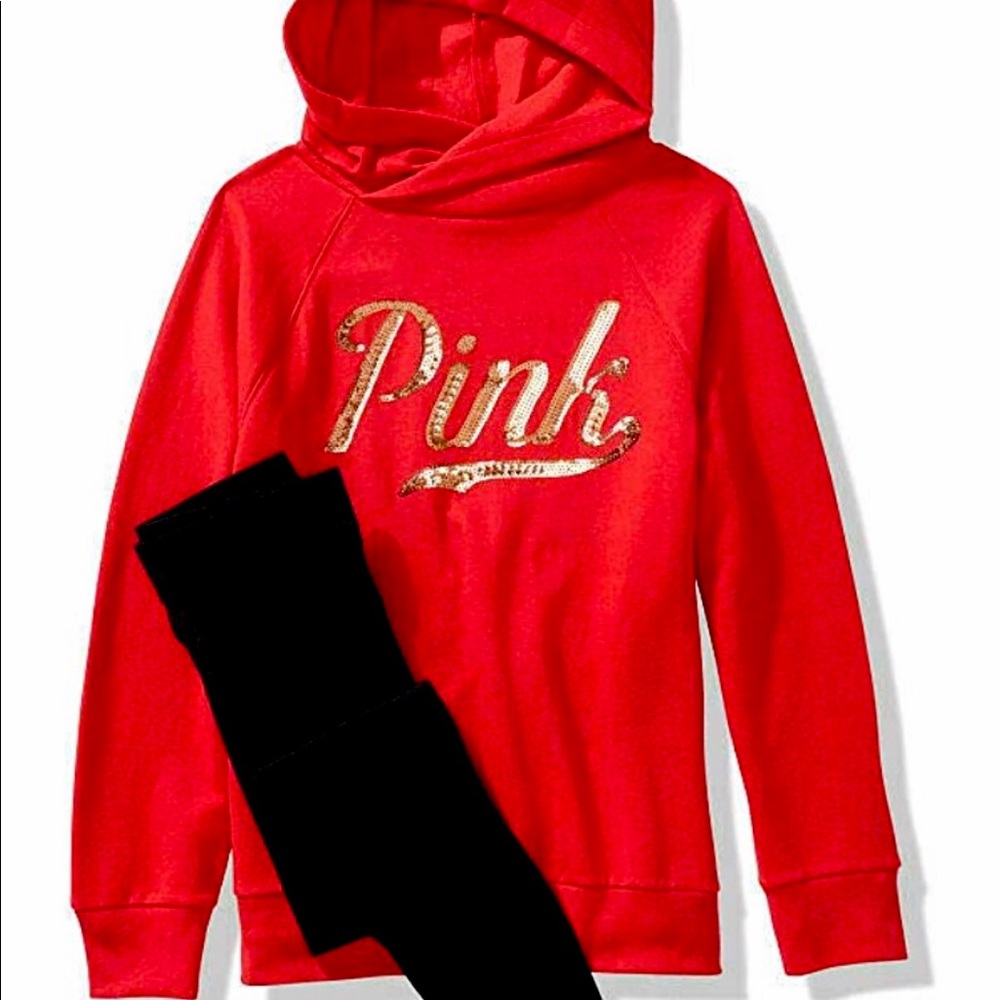 PINK VICTORIA SECRET BLING SET